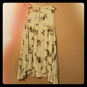 FREE PEOPLE Seafoam Shift Tank Dress, XL